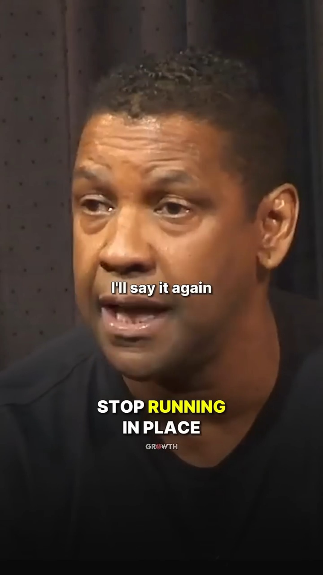 Stop RUNNING in Place.
